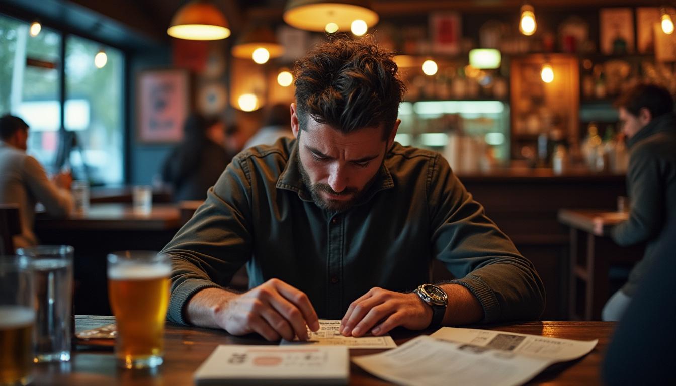 Illustration: Définition et origines du tilt chez un parieur