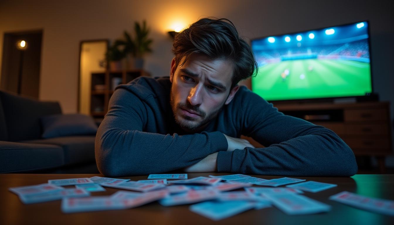 Illustration: Les causes du tilt chez les parieurs sportifs