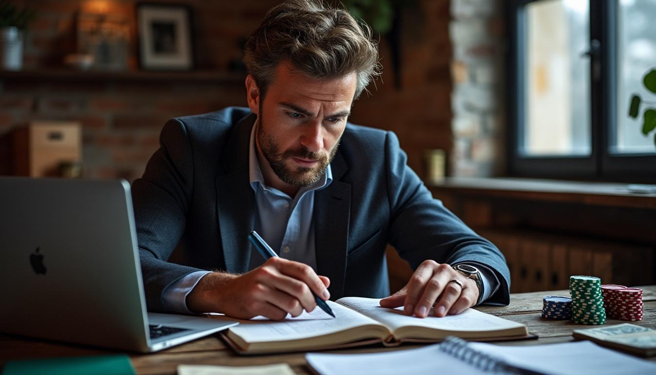 Illustration: Les principes de base pour une gestion de bankroll efficace dans les paris