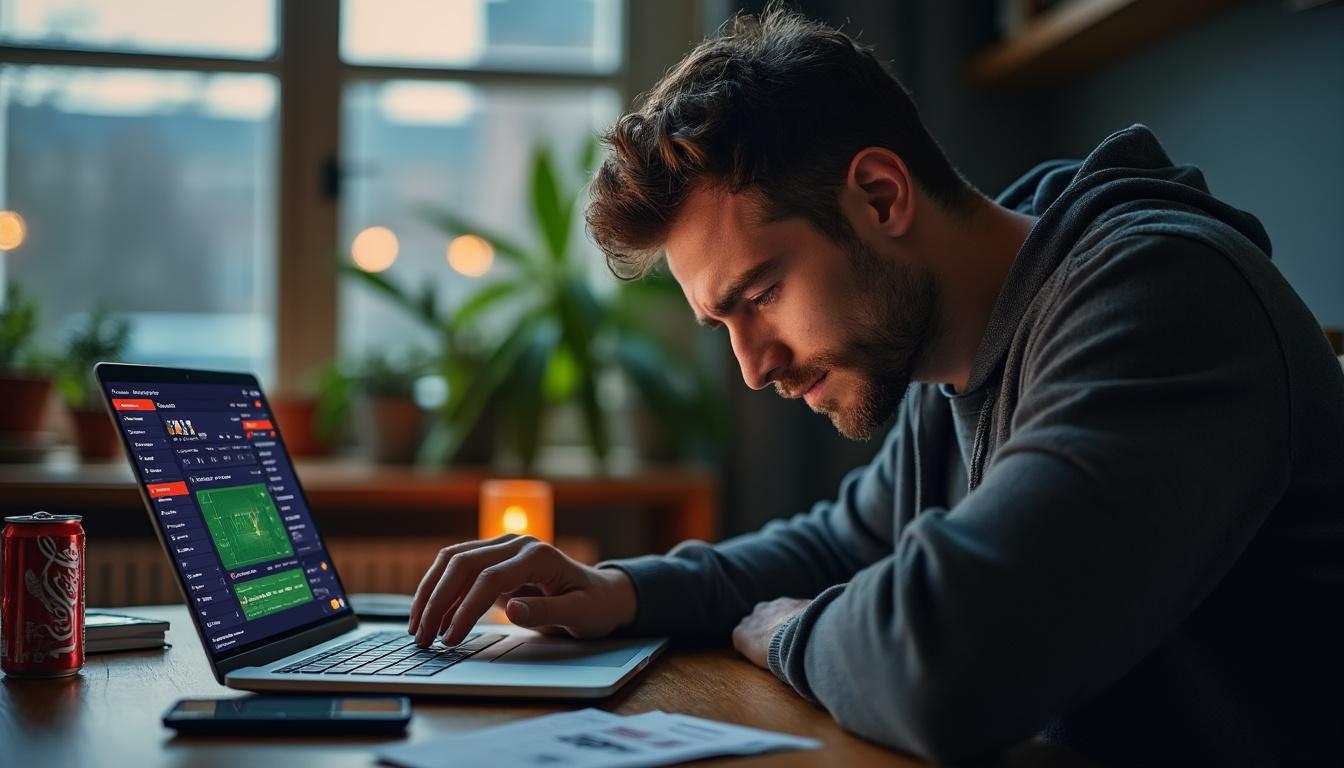 Illustration: Causes et facteurs déclencheurs du tilt chez le parieur sportif