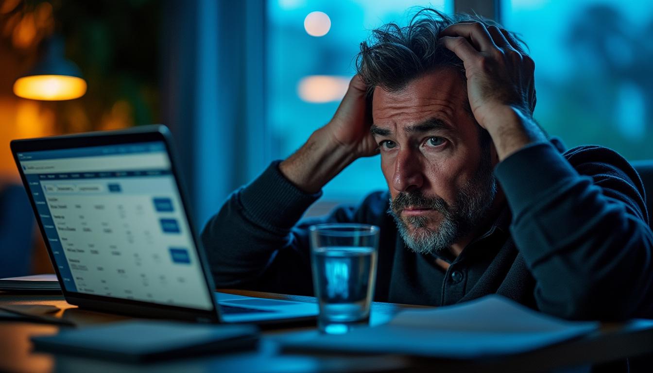 Illustration: Les mécanismes psychologiques du tilt chez le parieur sportif