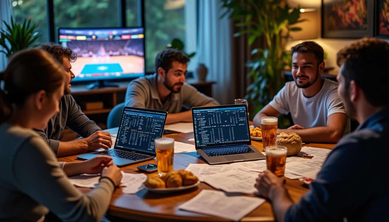 Illustration: Les principaux types de paris à effectuer sur la NBA