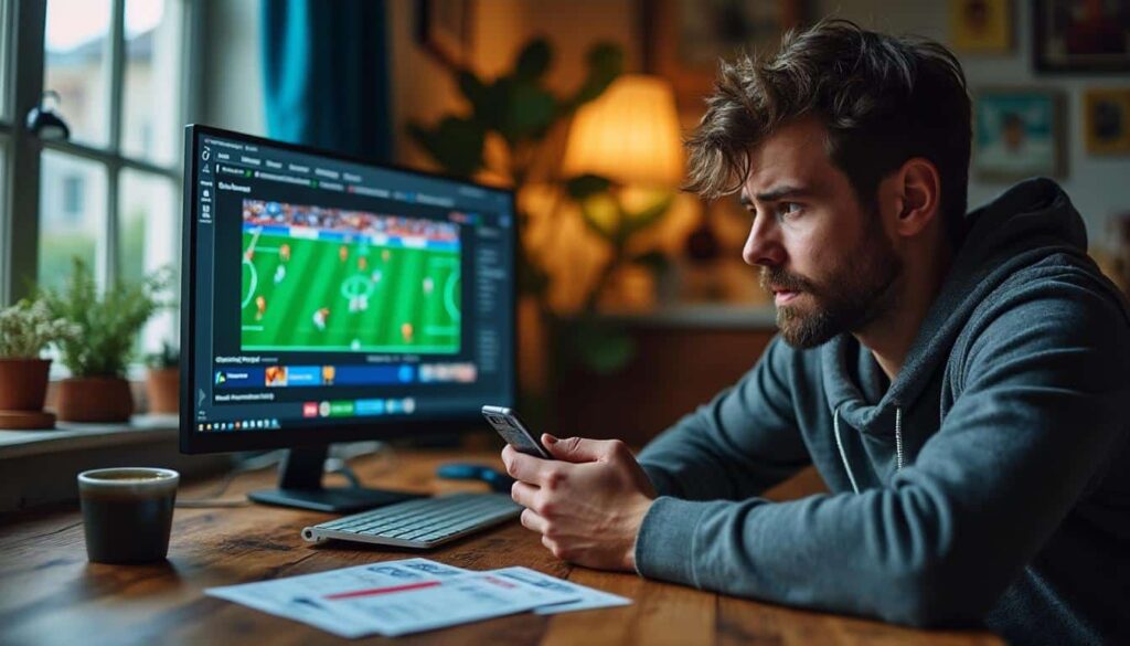 Pari impulsif en live sur le football : éviter l’erreur courante