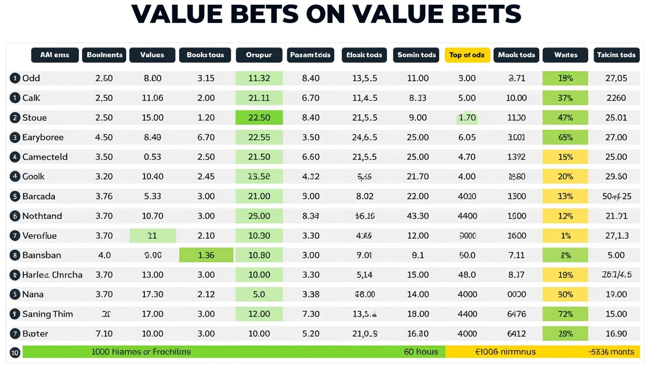 découvrez comment identifier les bonnes opportunités avec nos conseils sur les cotes et les value bets pour maximiser vos gains.
